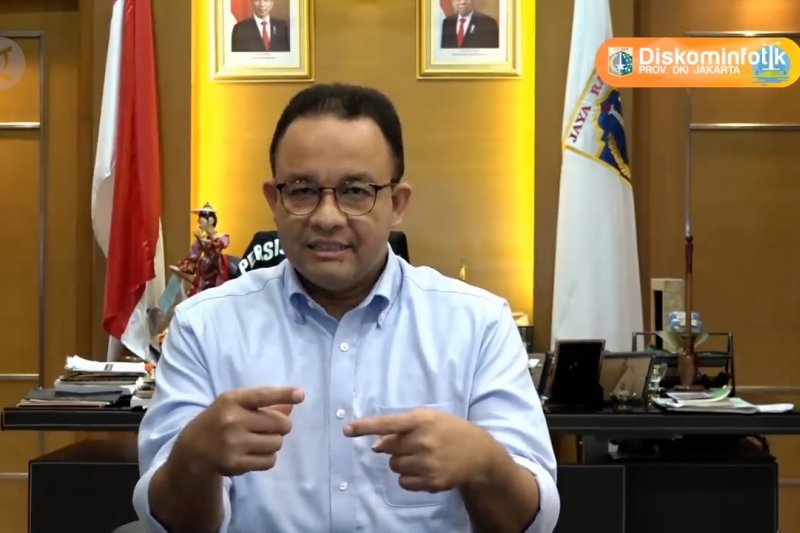 Kasus baru capai 404, Anies minta warga DKI disiplin