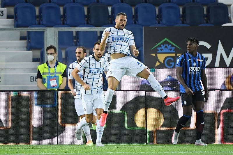 Inter amankan peringkat kedua klasemen setelah gulung Atalanta skor 2-0