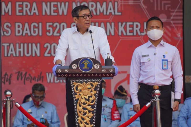 Kemenkumham usul 520 satuan kerja jadi wilayah bebas korupsi