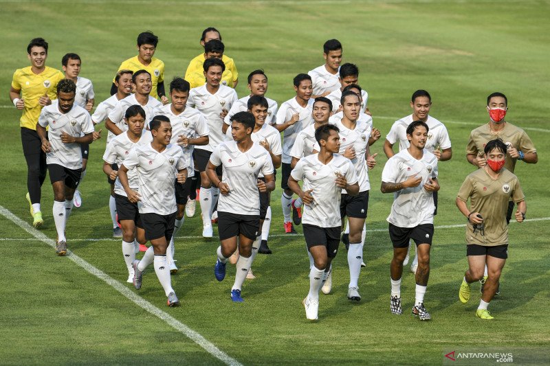 Timnas Indonesia untuk Kualifikasi Piala Dunia 2022 mulai TC 1 Mei