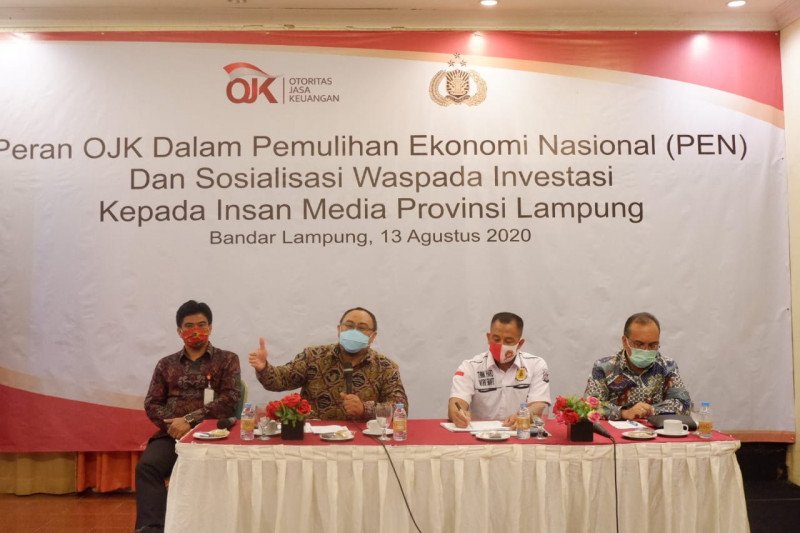 Program relaksasi OJK bantu dunia usaha di Lampung saat pandemi
