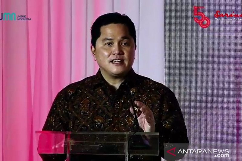 Erick Thohir: Lapor ke saya bila BUMN tak prioritaskan produk lokal