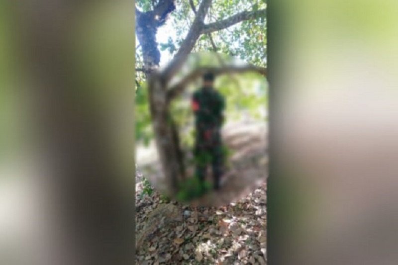 Penyidik gabungan TNI-Polri usut kematian anggota Babinsa yang tergantung di pohon dengan tangan terikat ke belakang