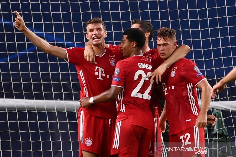 Kalahkan Lyon 3-0, Bayern melenggang ke final Liga Champions
