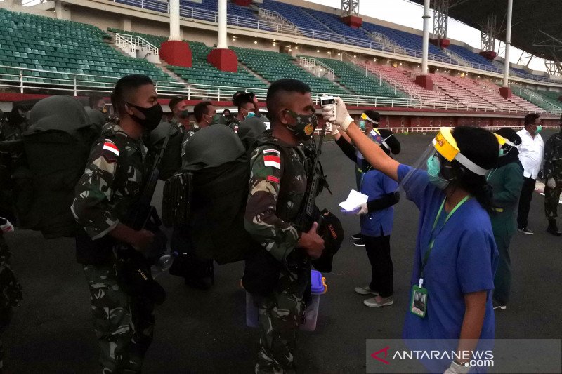 Tiba di Jember, 381 personel Satgas Pamtas RI-Papua Nugini diisolasi 14 hari