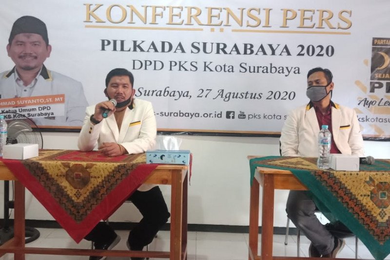 PKS beri dukungan Machfud-Mujiaman di Pilkada Surabaya