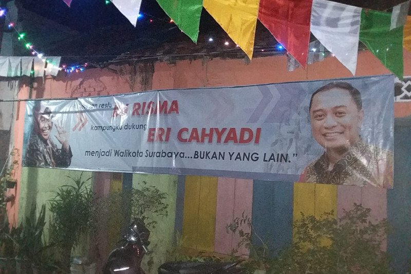 Putra Risma bentuk kampung relawan jelang rekom Cawali Surabaya turun