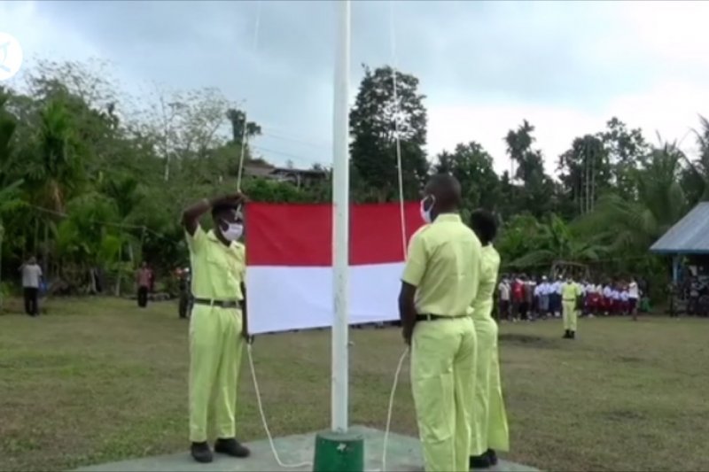 Peringati hari kemerdekaan di wilayah perbatasan Papua