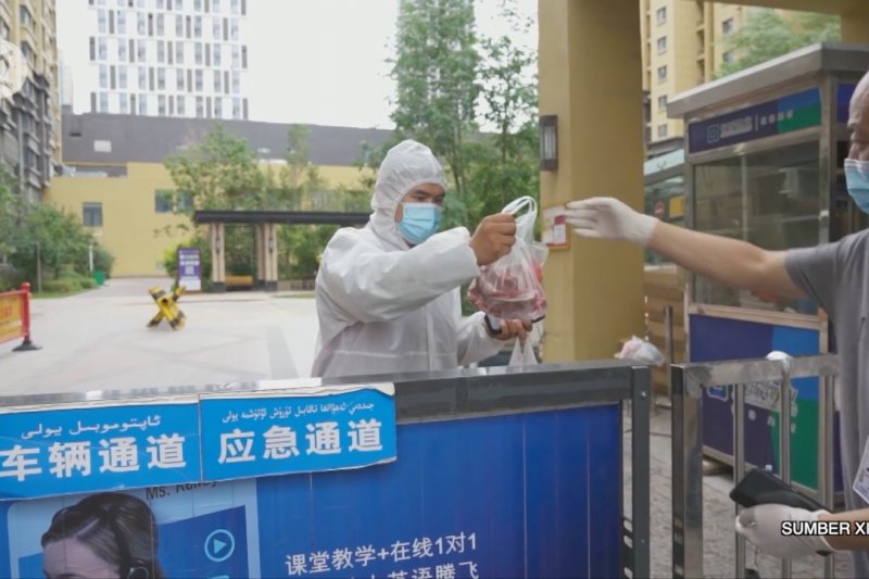 Ibu kota Xinjiang jamin pasokan kebutuhan sehari-hari