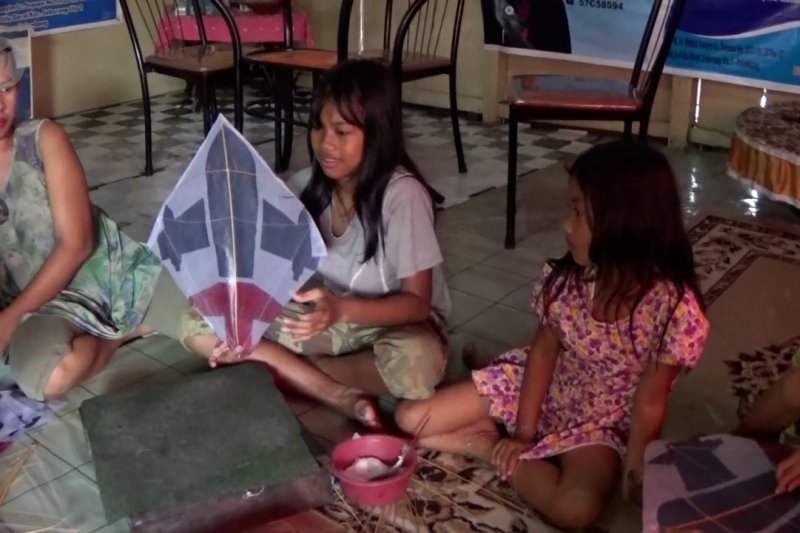 Menjelajah kampung layang-layang yang lestari sejak tahun 1950