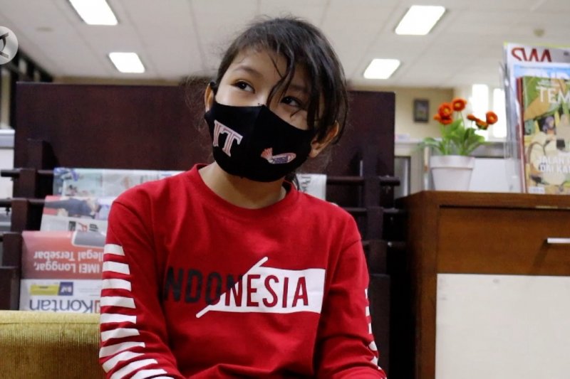Bangganya Kalila, anak Kalbar jadi model pecahan uang baru
