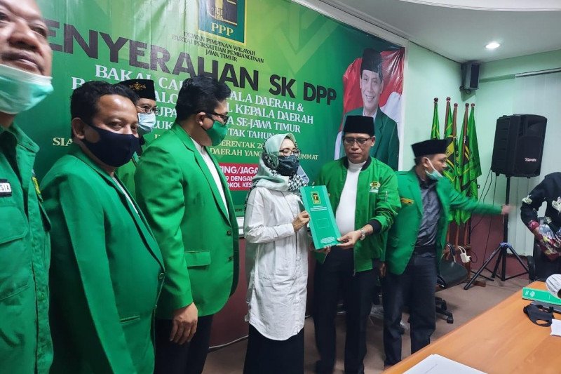 Pasangan Dhito-Dewi gaet seluruh rekomendasi partai politik di Kediri