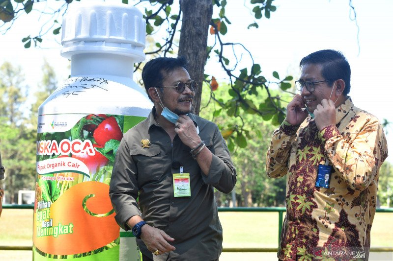 Menteri Pertanian kunjungi Petrokimia Gresik