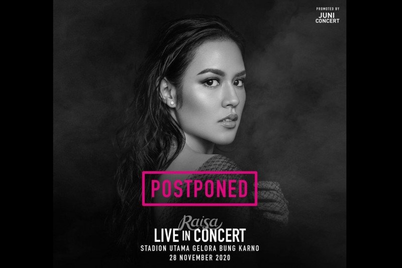 Konser Raisa di GBK bulan November ditunda lagi