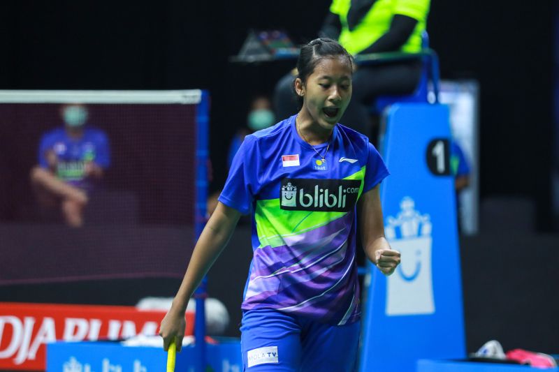 Meski kalah, Putri senang bertemu banyak pemain top