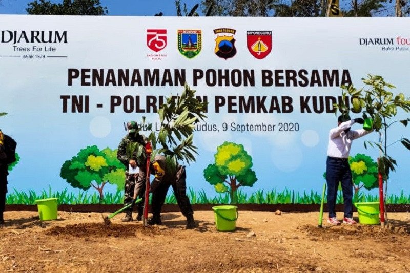 Penghijauan Bendungan Logung didukung kurangi pemanasan global