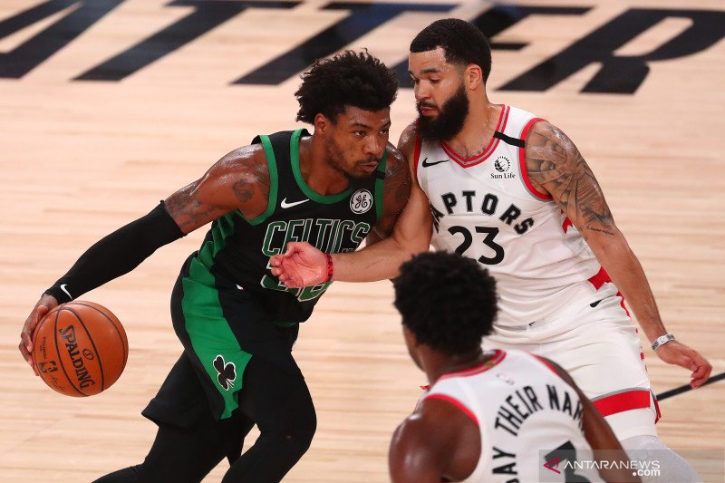NBA: Boston Celtics unggul 4-3 setelah kalahkan Toronto Raptors 92 - 87