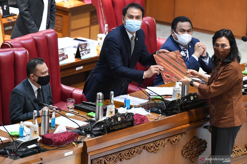 Rapat paripurna tentang P2APBN 2019