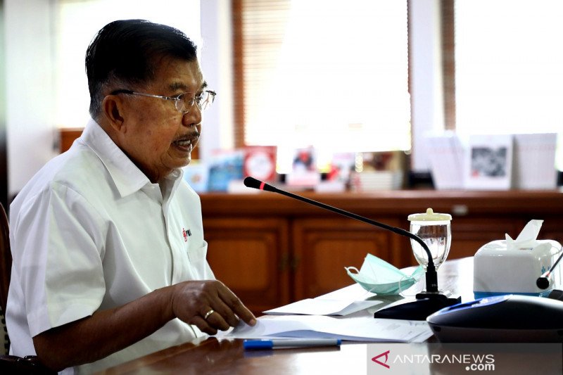 PMI perlu Rp200 miliar atasi COVID-19, JK: Peran pengusaha diperlukan