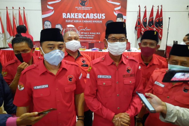 PDIP targetkan Eri-Armuji menang 70 persen dalam Pilkada Surabaya