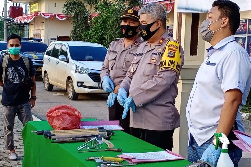 Polisi Mesuji masih kejar empat pelaku pencurian sarang burung walet