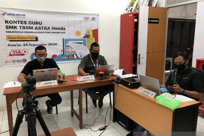 Astra Motor Papua gelar kontes kreativitas mengajar daring guru di SMK