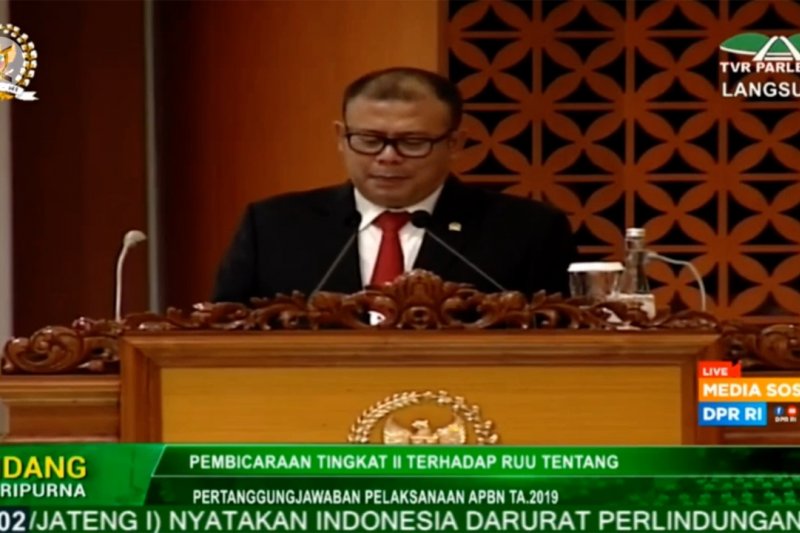DPR setujui pertanggungjawaban APBN 2019