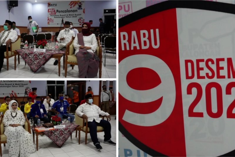 Dua pasangan calon ramaikan pilkada Pekalongan