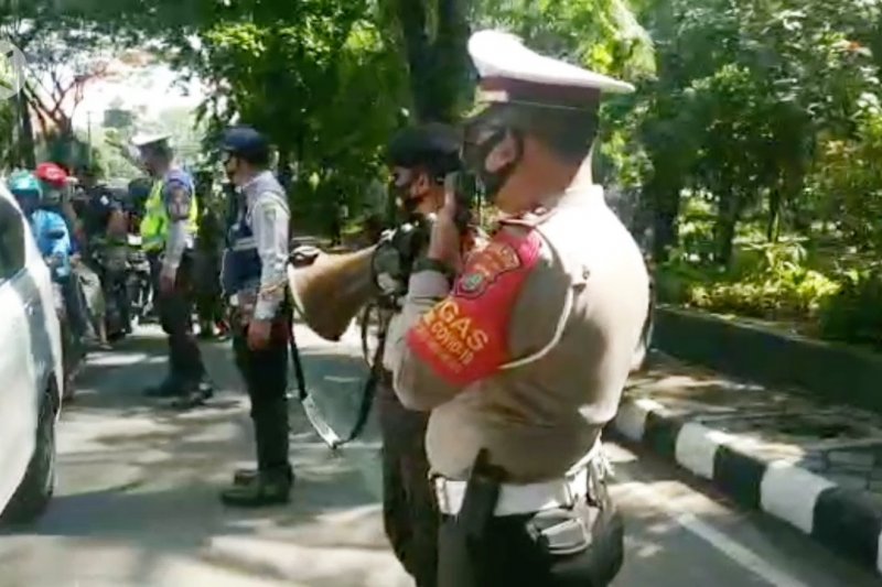 Polrestro Tangerang Kota tindak 2.000 pelanggar protokol kesehatan