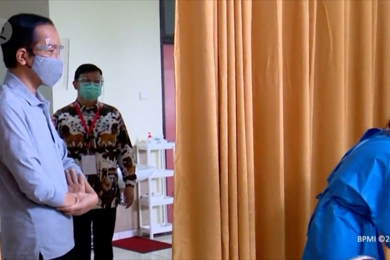 Presiden: Vaksin Merah Putih siap produksi pertengahan 2021