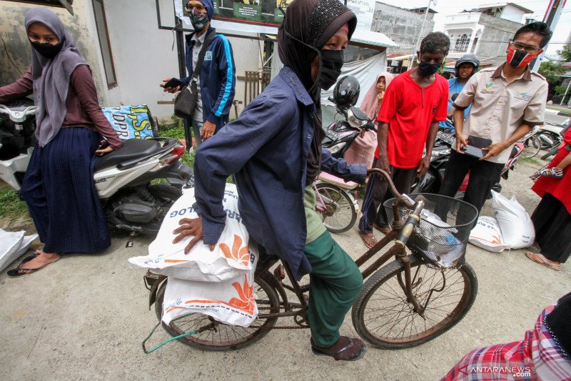 Bantuan sosial beras Kemensos
