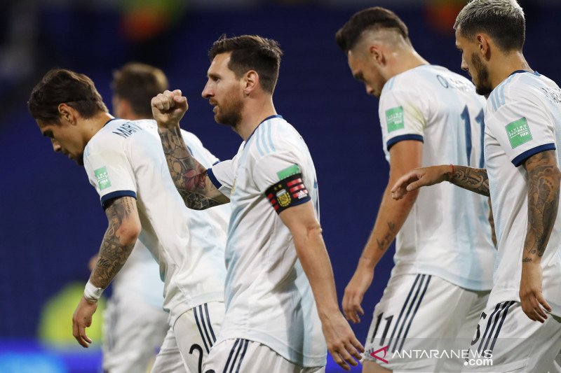 Kualifikasi Piala Dunia 2022 Amerika Selatan: Penalti Messi antarkan kemenangan Argentina lawan Ekuador