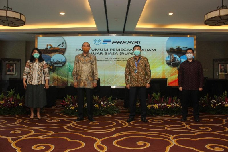 PT PP gelar RUPSLB rombak susunan pengurus dua anak usaha