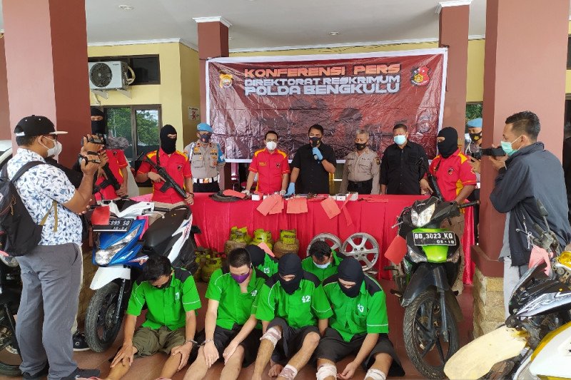 Modus jadi Satgas COVID-19, komplotan begal di Bengkulu ditangkap