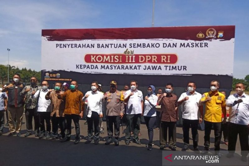 Komisi III DPR RI pantau penanganan kasus kriminal di Polda Jatim