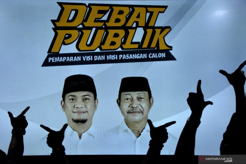 Debat publik calon tunggal bupati dan wakil bupati Gowa