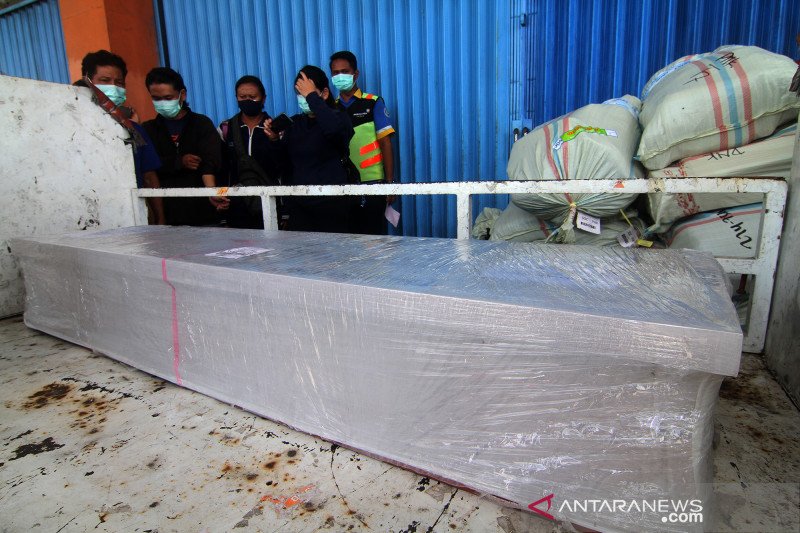 Kedatangan jenazah pekerja migran Indonesia dari Malaysia