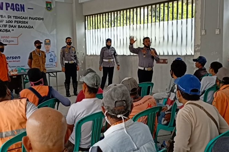 BNN dan Dishub Cilegon ajak juru parkir kampanyekan anti narkoba