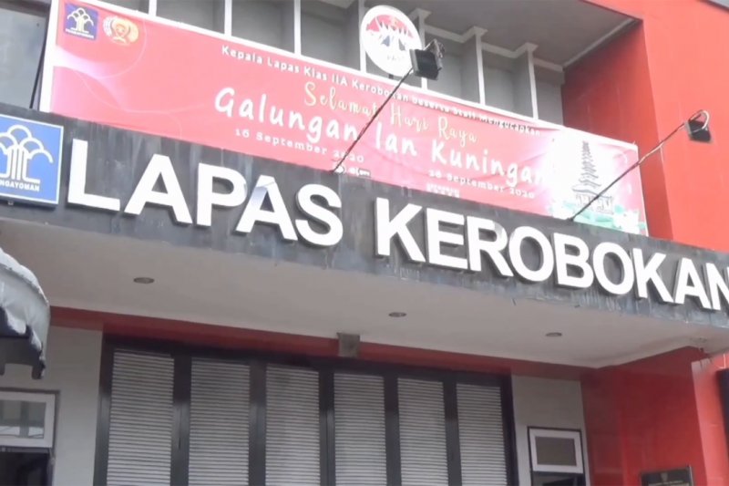 250 warga binaan lapas Kerobokan reaktif COVID-19 dikarantina