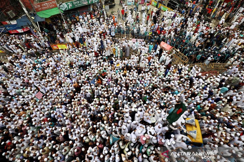 Warga Bangladesh serukan boikot produk Prancis
