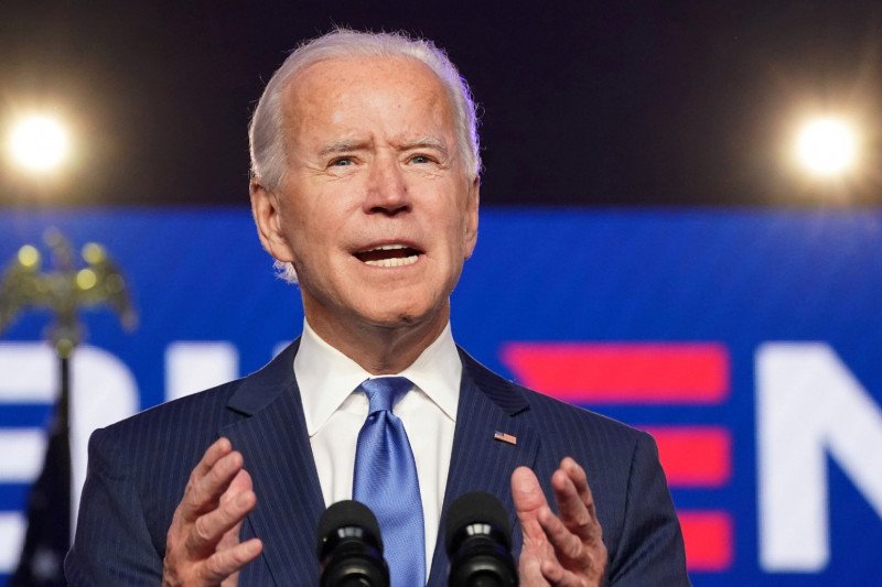 Joe Biden menang pilpres AS di tengah bangsa yang terpecah