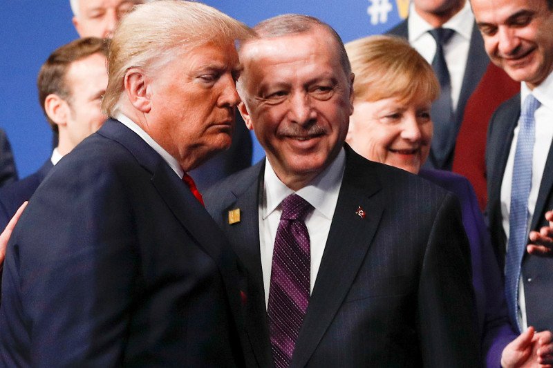 Erdogan akhirnya selamati Biden, ucapkan terima kasih kepada Trump