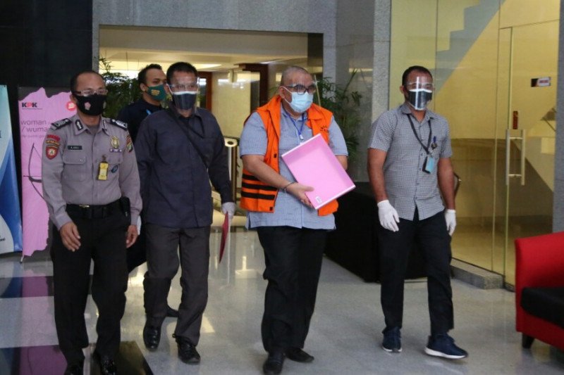 KPK tahan mantan anggota DPR Irgan Chairul Mahfiz
