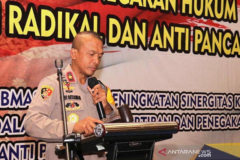Polda Sumsel optimalkan samapta cegah aksi radikalisme