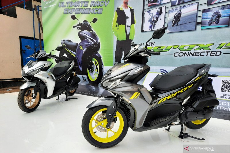 Kredit motor Yamaha Aerox terbaru, DP dan cicilannya