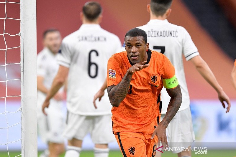 Belanda rebut puncak Grup A1 menang 3-1, Bosnia terdegradasi
