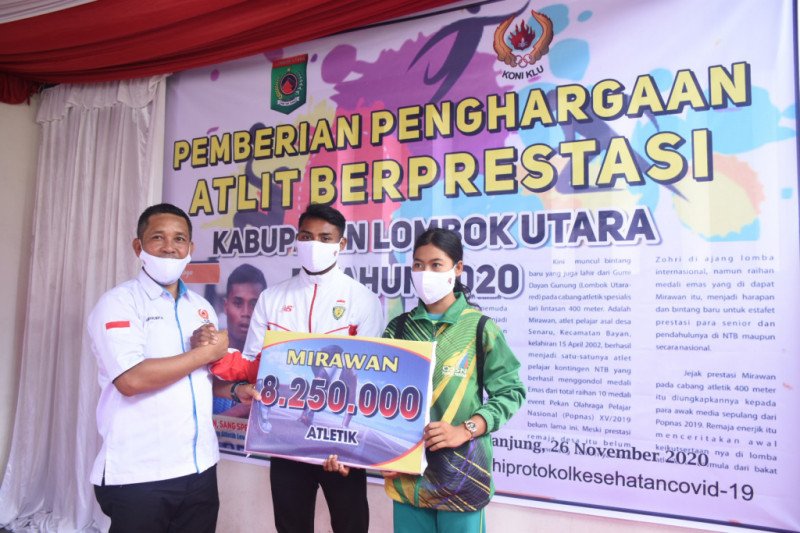 Sprinter asal Senaru KLU Mirawan bertekad bawa harum NTB di PON Papua