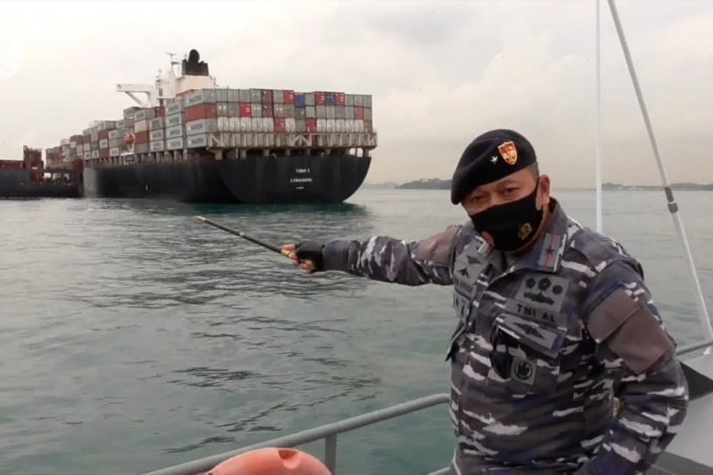 TNI AL ingatkan potensi kecelakaan di Perairan Batu Berhenti