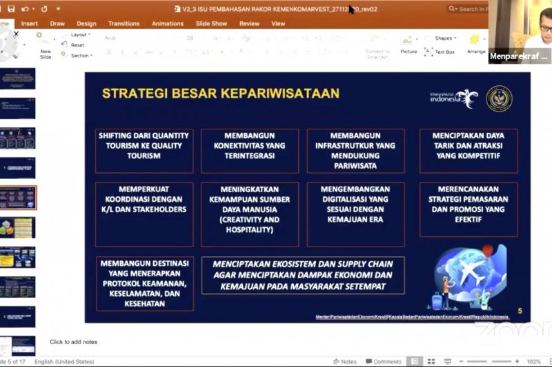 Ubah strategi pariwisata, Kemenparekraf gandeng konsultan asing