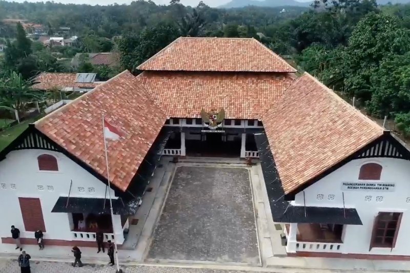 Rumah pengasingan para pahlawan di Pulau Bangka